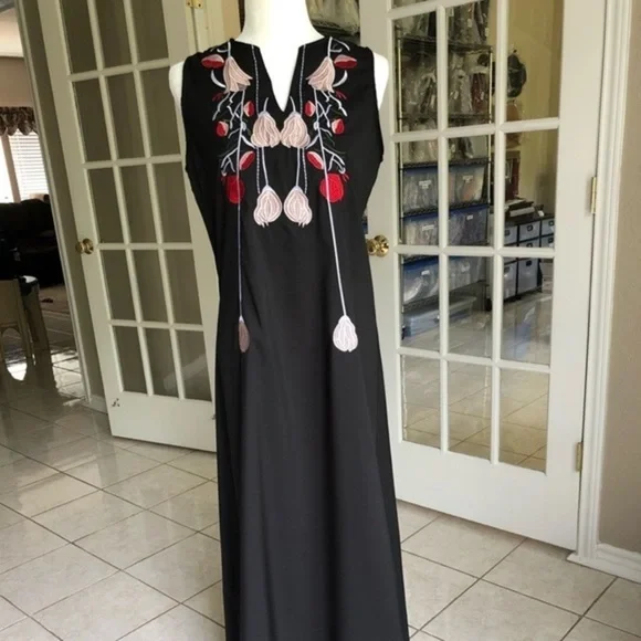 1 LEFT 💥 Lightweight Floral Maxi Dress Beach Summer Spring Dress NEW - Picture 2 of 7